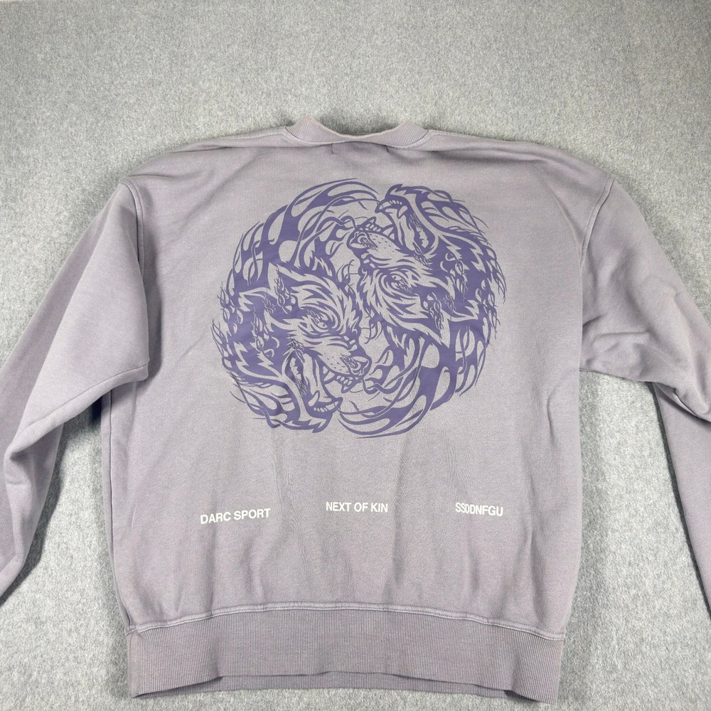 Darc Sport Wolves Club Sweatshirt Mens S Next of Kin Limited Crewneck 157/1000‎